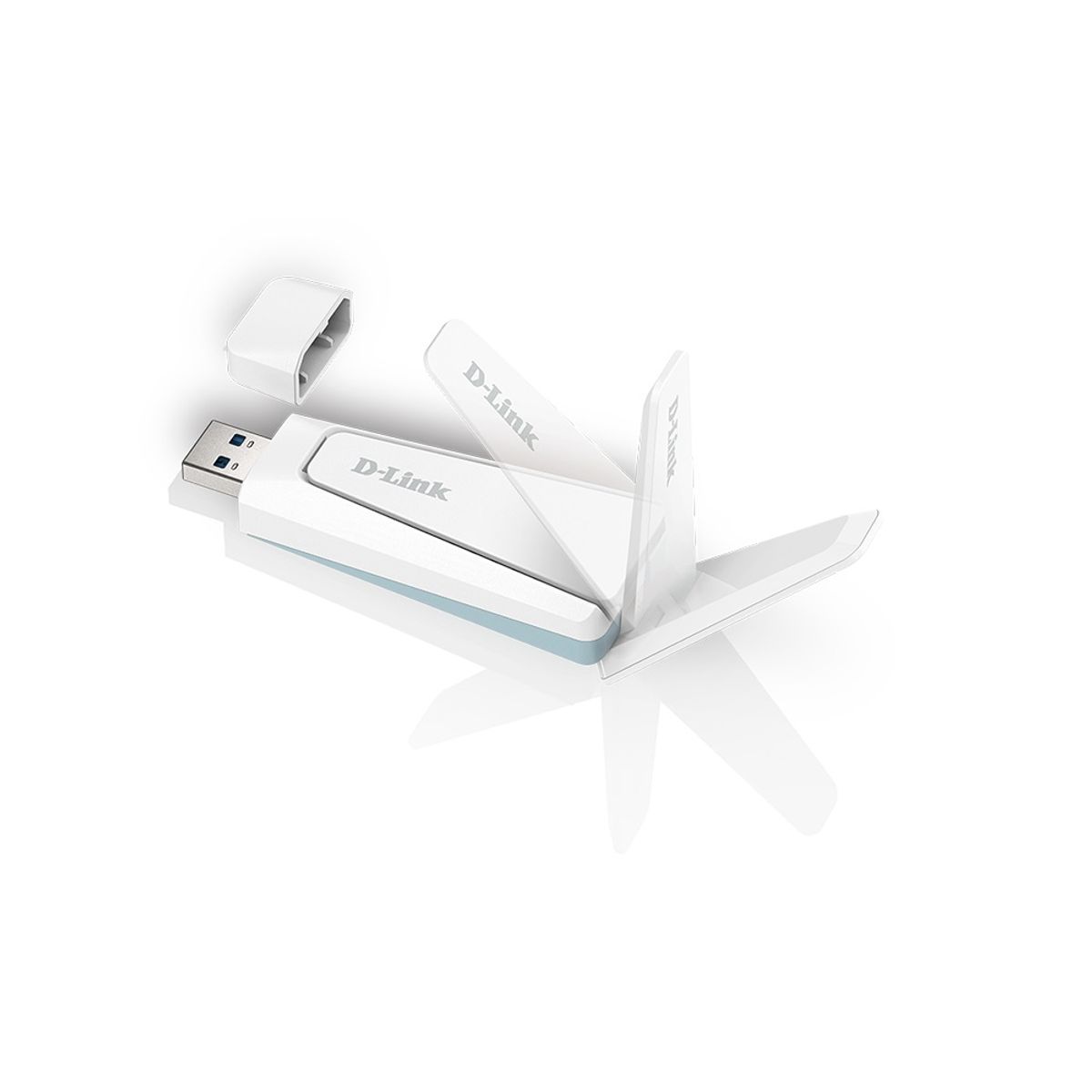 D-LINK - Adaptador USB D-Link Wi-Fi 6 AX1800 AX18U