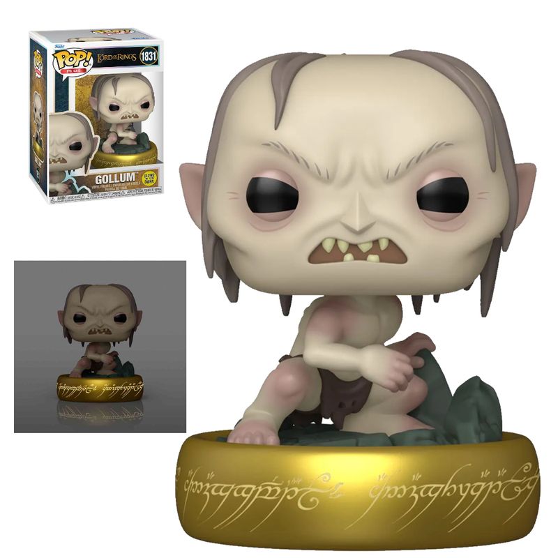 FUNKO - Funko Pop El Señor de los Anillos - Gollum Plus 1831