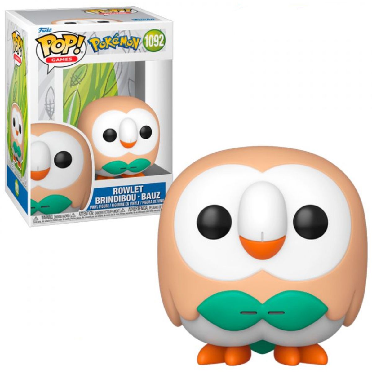 FUNKO - Funko Pop Pokemon - Rowlet 1092