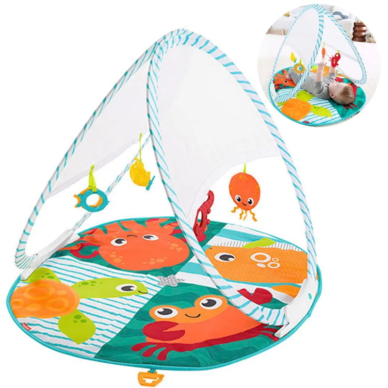FISHER PRICE - Gimnasio de Bebé Portátil y Plegable Fisher Price