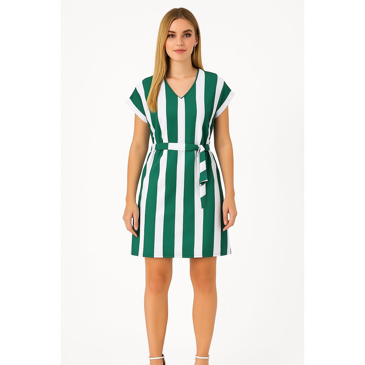 STILO VNICO - Ariana stilo vnic@, verde con blanco, 80 unidades