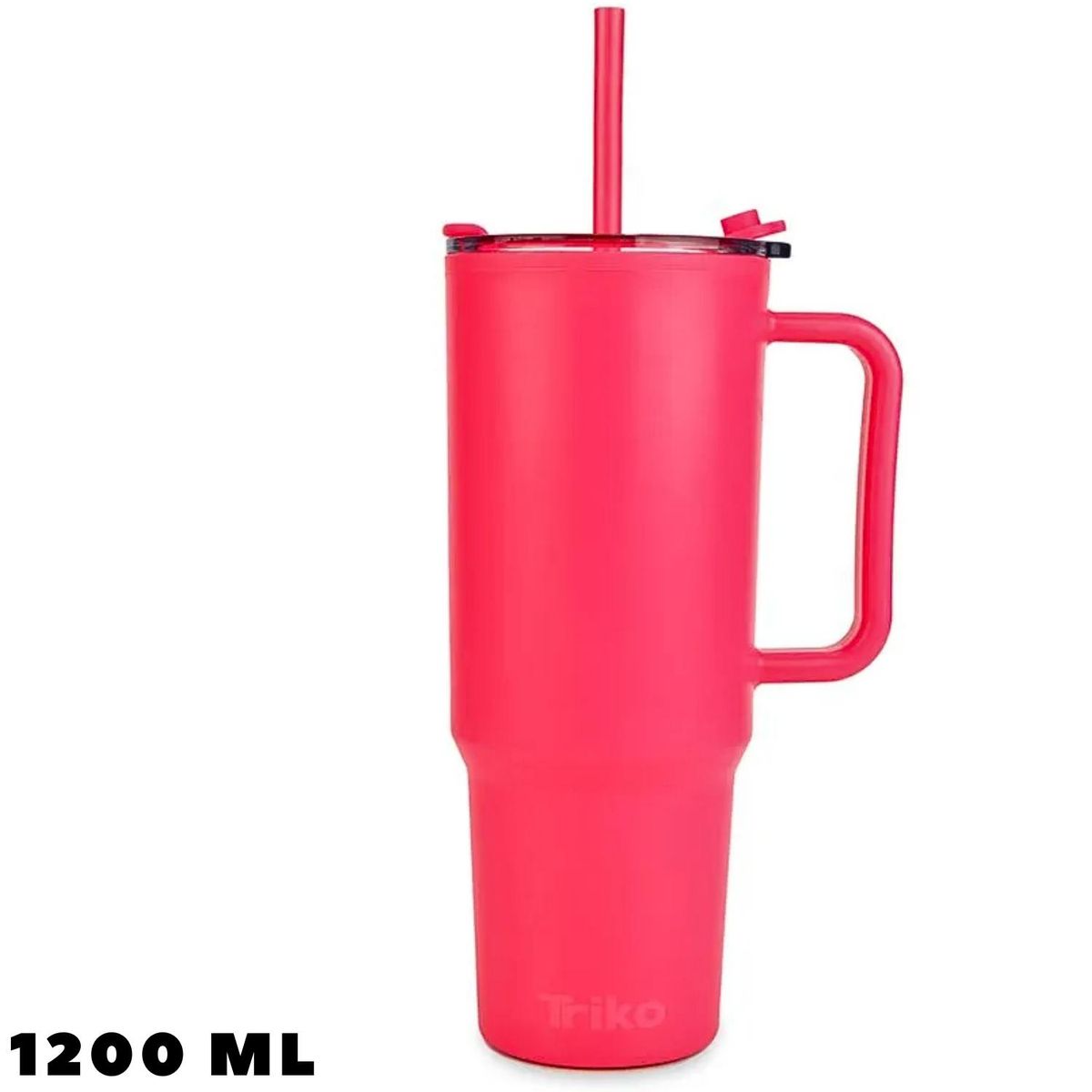 GENERICO - Tomatodo Plastico Doble Pared Coral 1200 ml-Triko