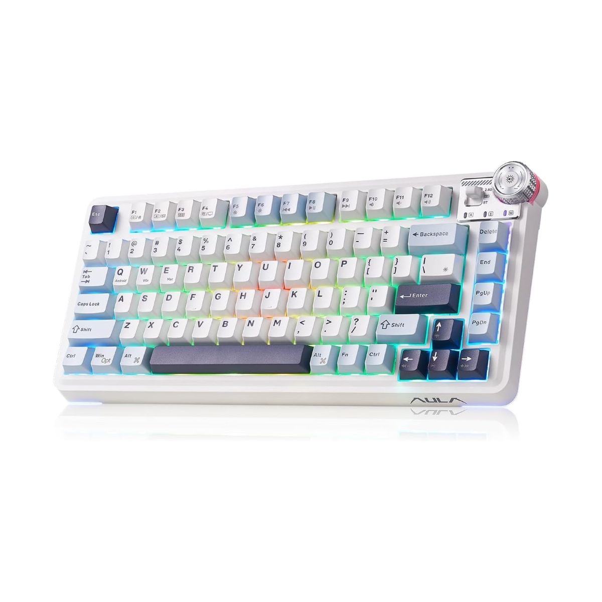 AULA - Teclado Mecánico Inalámbrico AULA AU75 - Seiya Switch LEOBOG