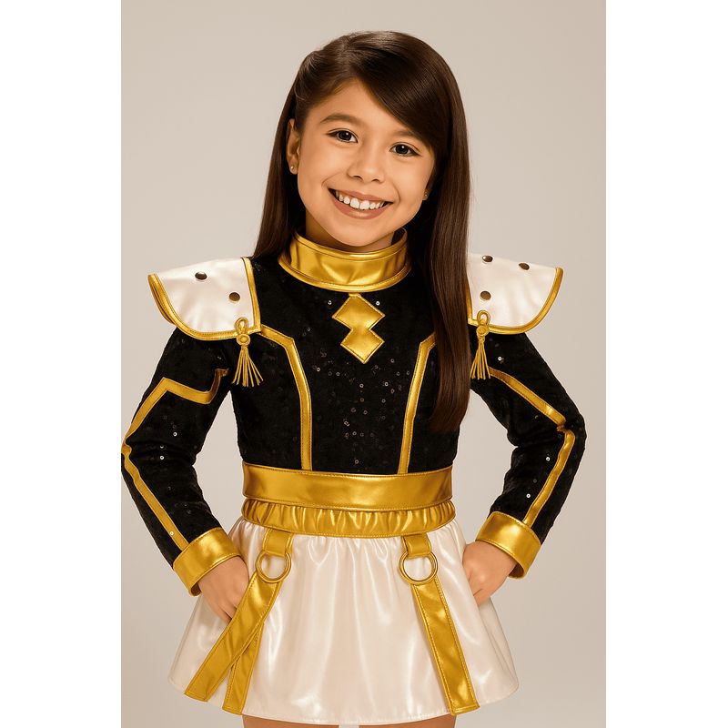 GENERICO - DISFRAZ K-POP ZOEY GOLDEN KPOP PARA NIÑAS