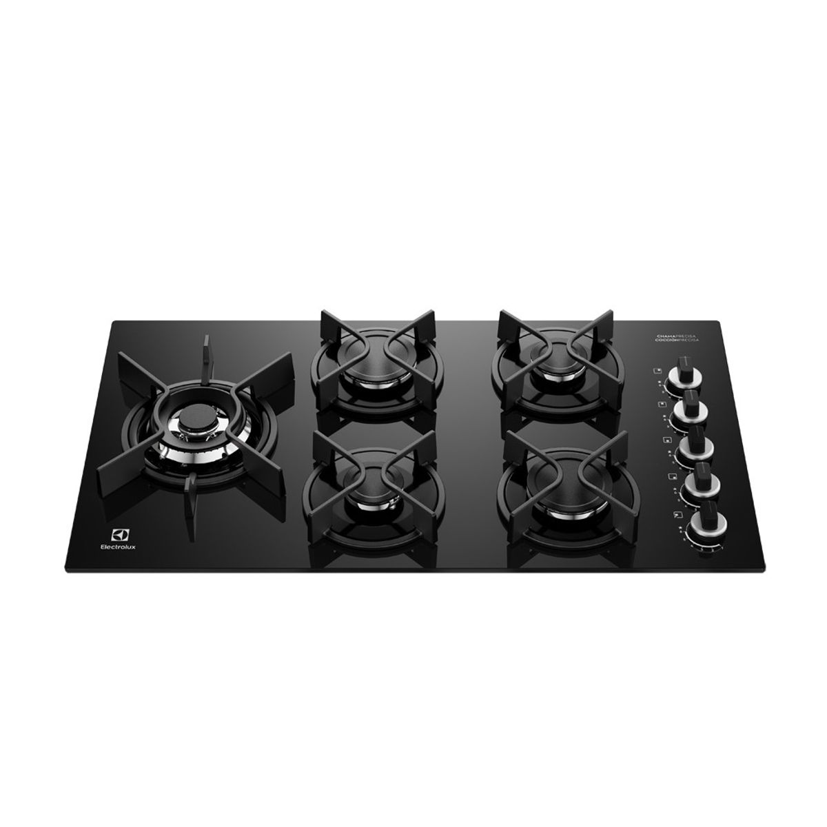ELECTROLUX - Encimera Electrolux a Gas 5 hornillas 80 cm KE5GW