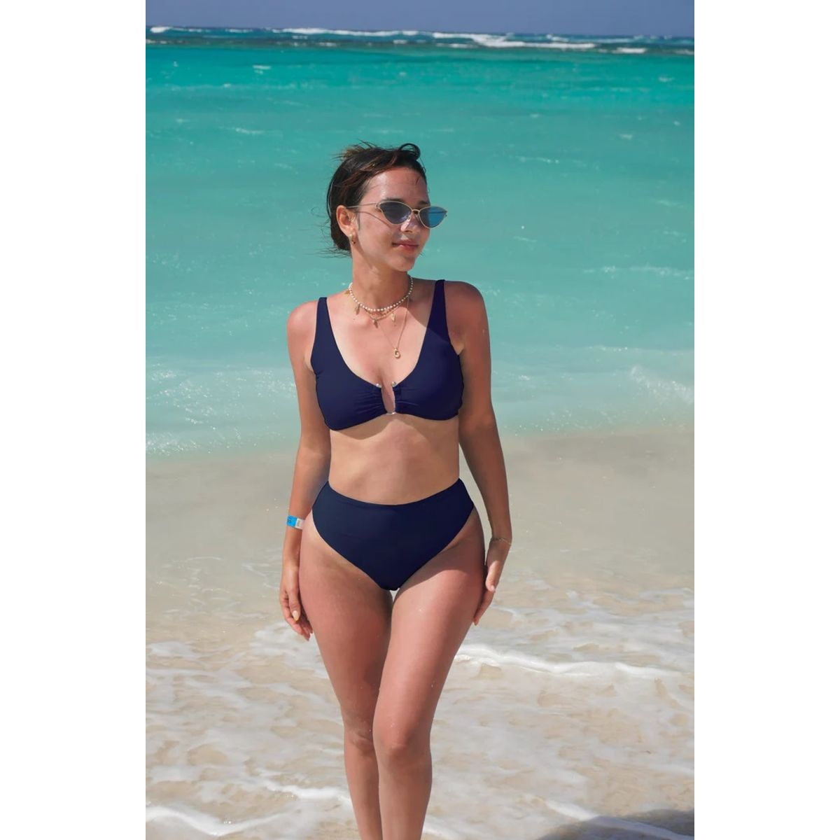 SOLARY - Bikini 2 piezas 'Idalis' Azul oscuro