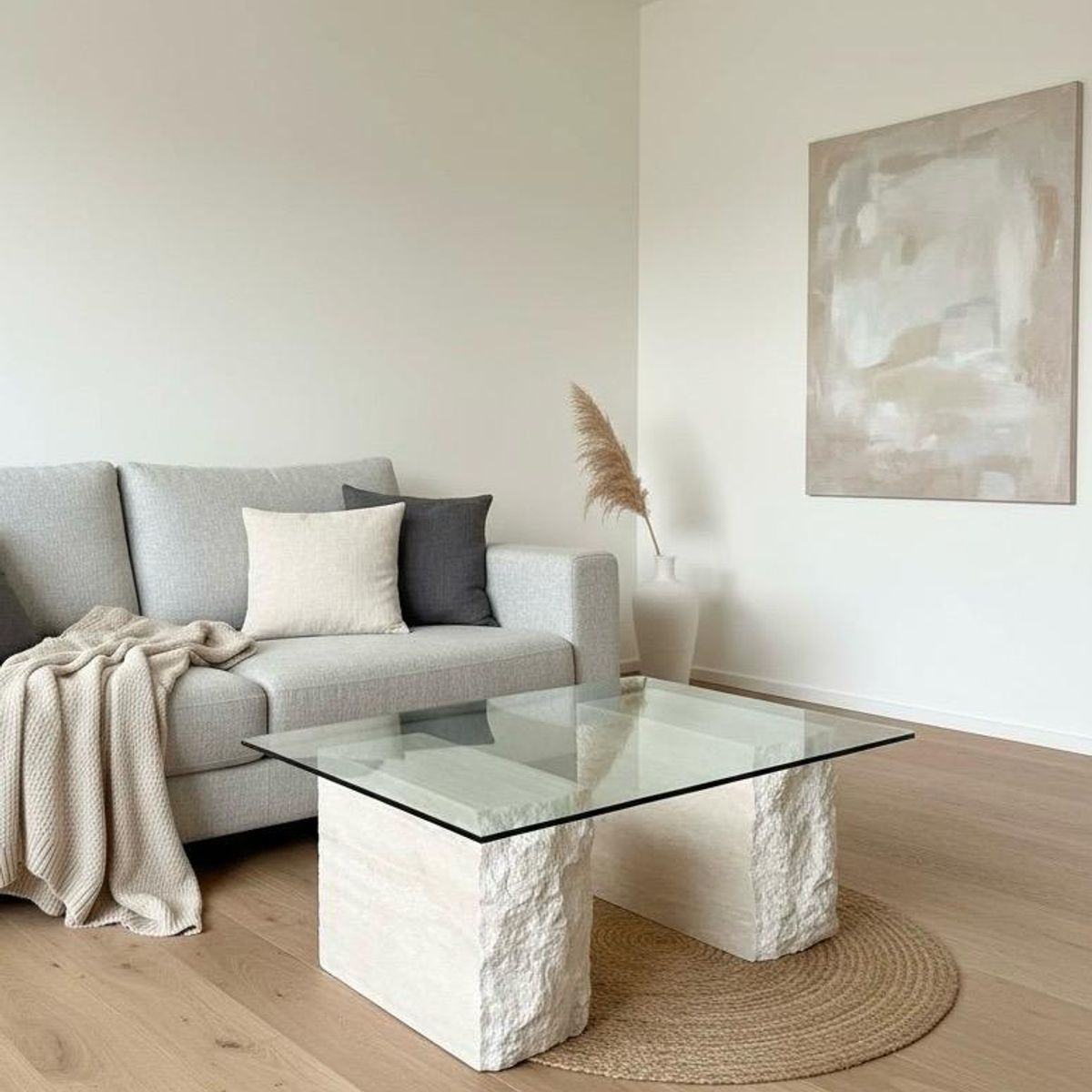 SLATERS PERU - MESA DE CENTRO MODELO AURA DE MÁRMOL