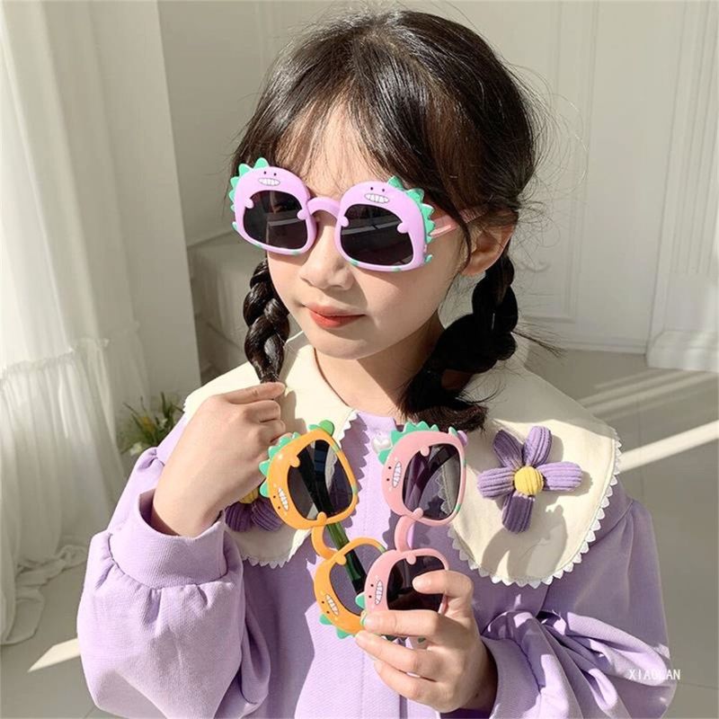 GENERICO - Lentes de sol modelo dinosaurio para niñoa