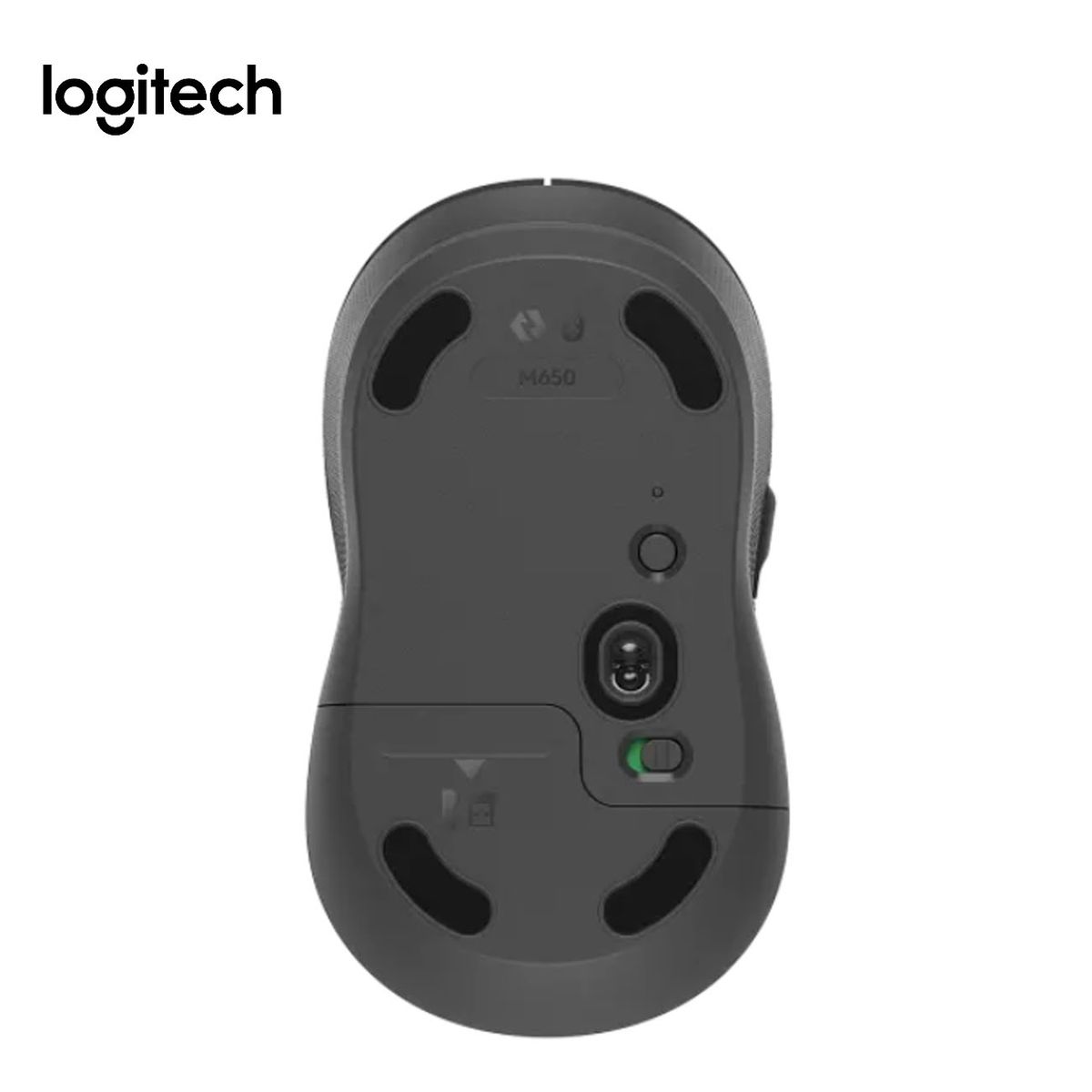LOGITECH - MOUSE LOGITECH SIGNATURE M650 SILENT LARGE BLUETOOTH NEGRO