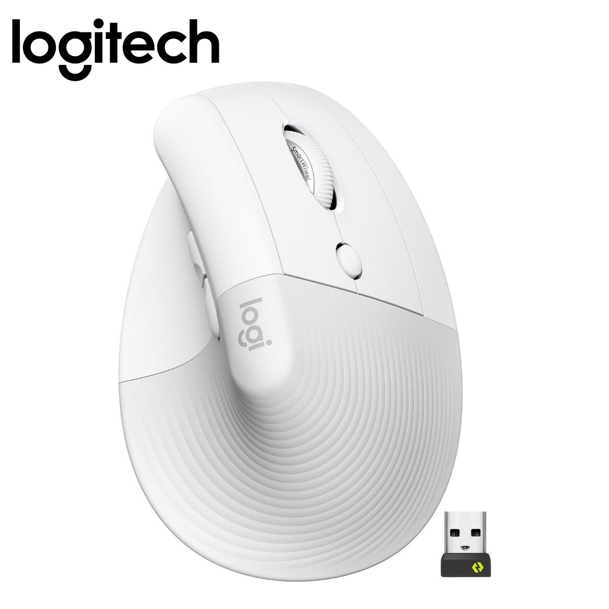 LOGITECH - MOUSE LOGITECH LIFT VERTICAL WIRELESS BT BLANCO
