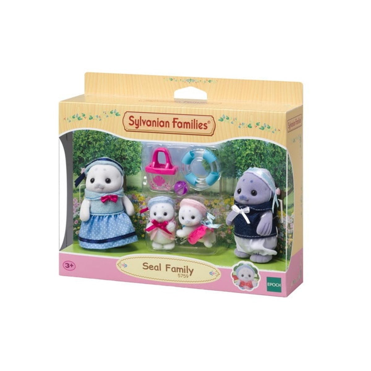 SYLVANIAN FAMILIES - Juguete Sylvanian Ternurin Familia Foca Original