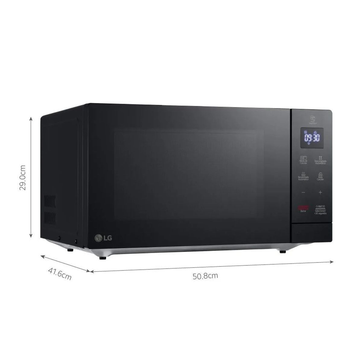 LG - Horno Microondas LG MH7032JAS Easy Clean 30 Litros
