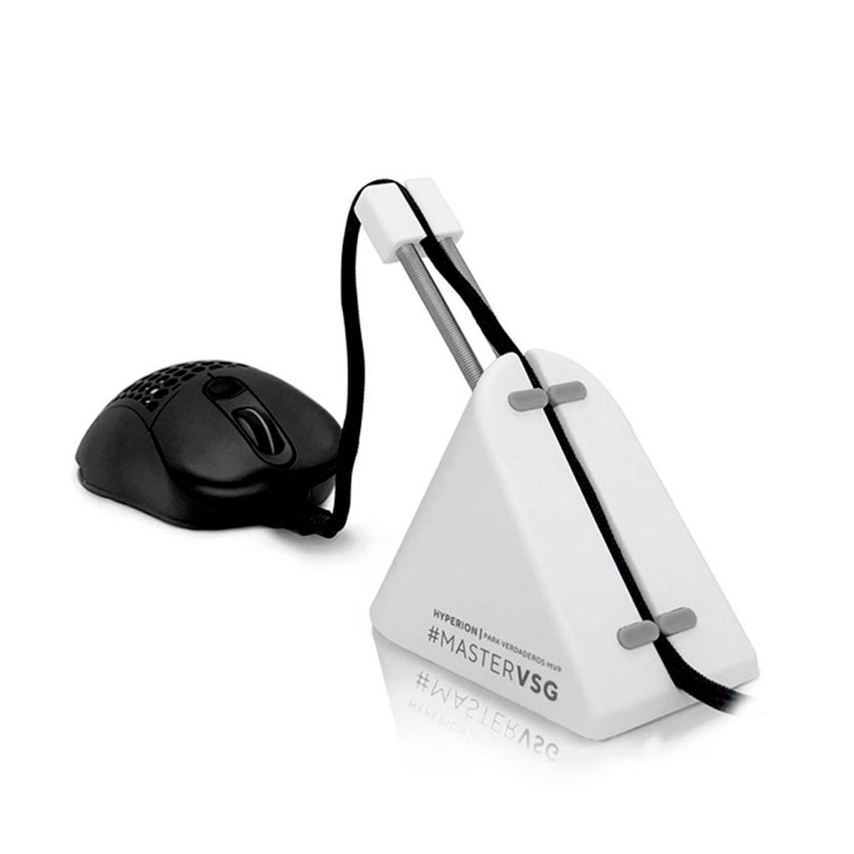 VSG - Soporte para Cable de Mouse VSG Hyperion White Base Antideslizante