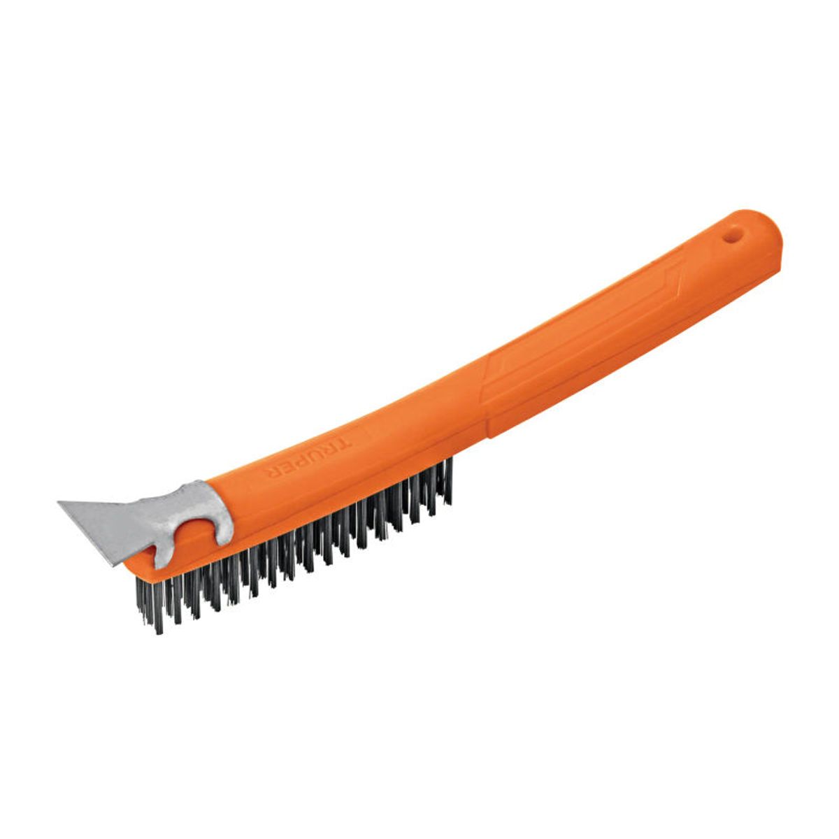 TRUPER - Cepillo de alambre 51 pinceles acero al carbono cespátula - 11539