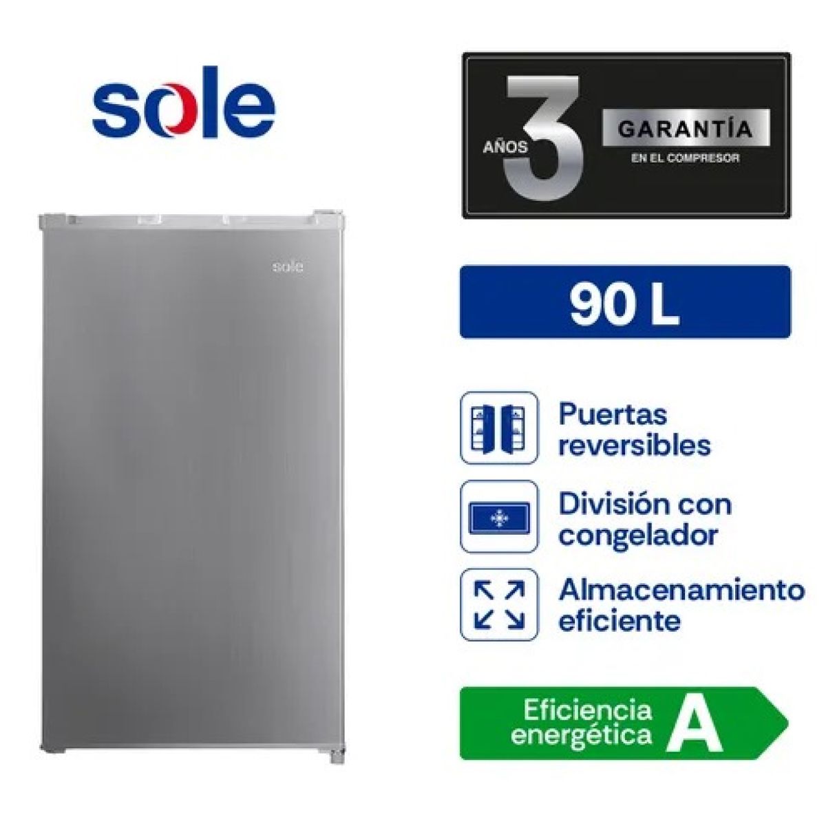 SOLE - Frigobar 90L Sole  FRIGSOL90I