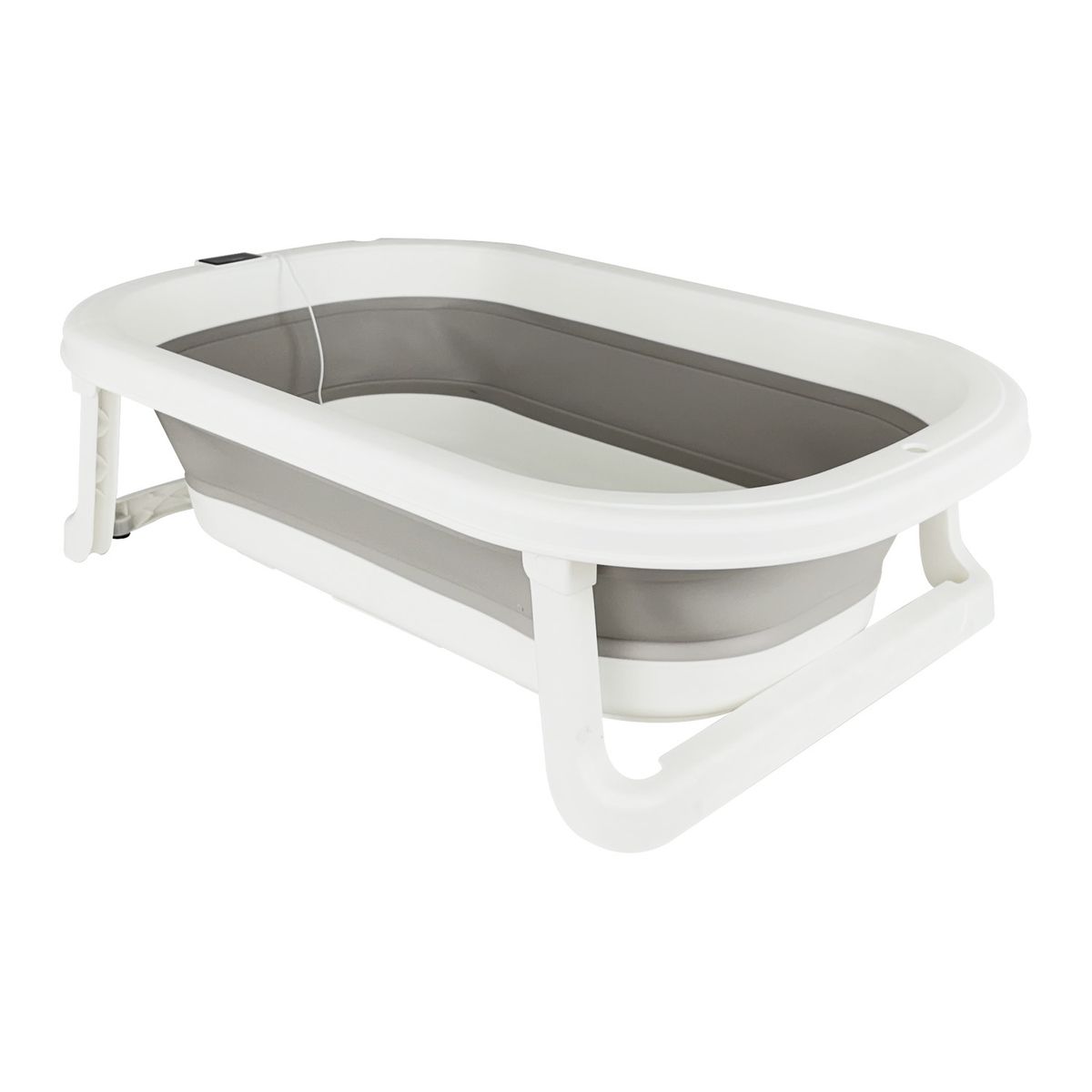 PRIORI - Bañera Plegable Bebé Base Antideslizante Priori Splash Gris