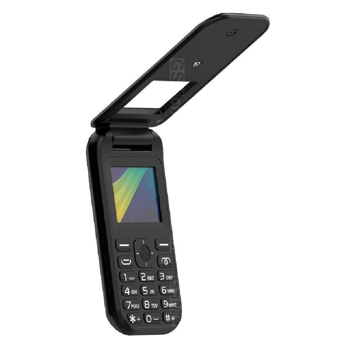 UNONU - Celular Unonu Rush Flip 3G Dual SIM Teléfono Tapa con Pantalla 17″