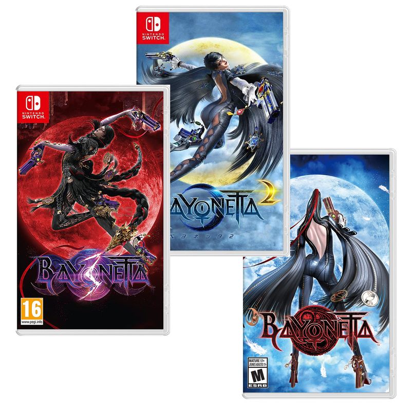 SEGA - Bayonetta 1, 2, 3 Triple pack Nintendo Switch