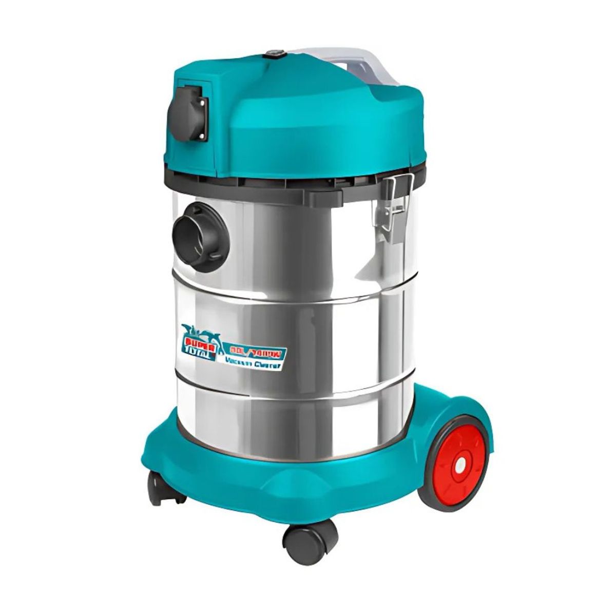 TOTAL - Aspiradora 30L 1400W 18KPA Seco Húmedo Industrial - TVC14301