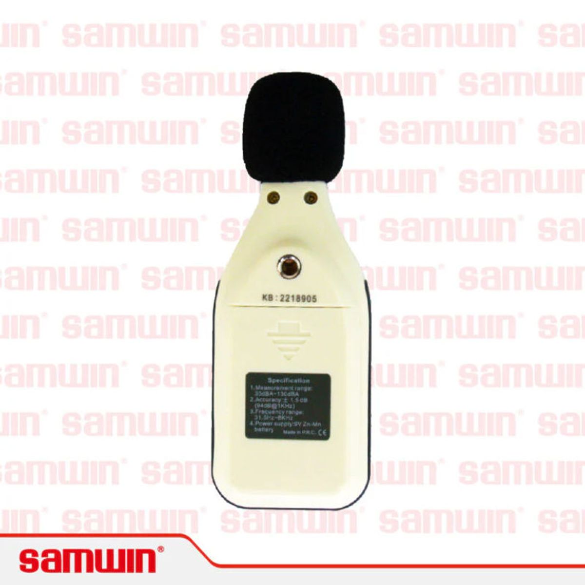 GENERICO - Medidor de nivel de sonido digital Samwin - SW 1352