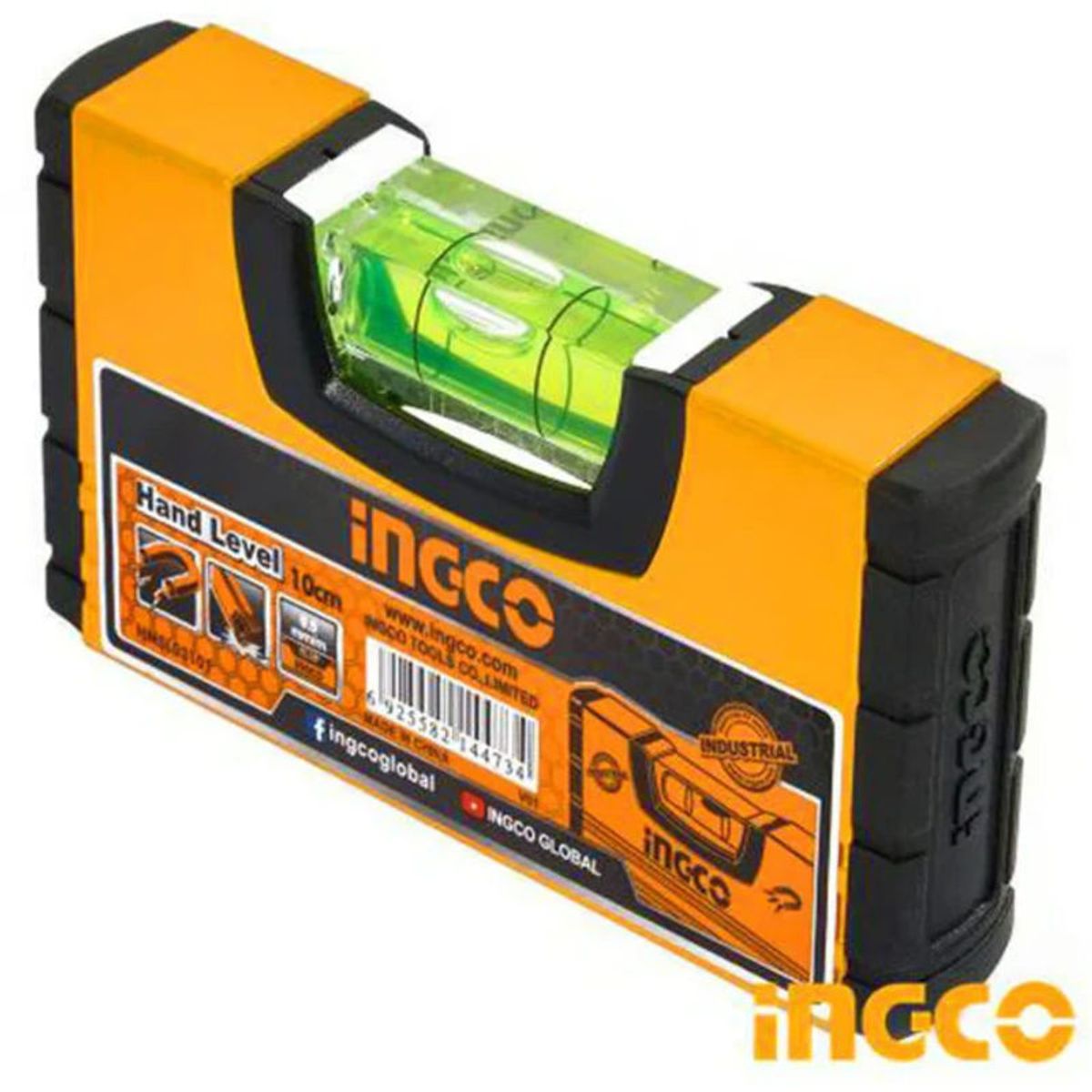INGCO - MINI NIVEL DE MANO MÁGNETICO PORTATIL INDUSTRIAL INGCO - HMSL03101