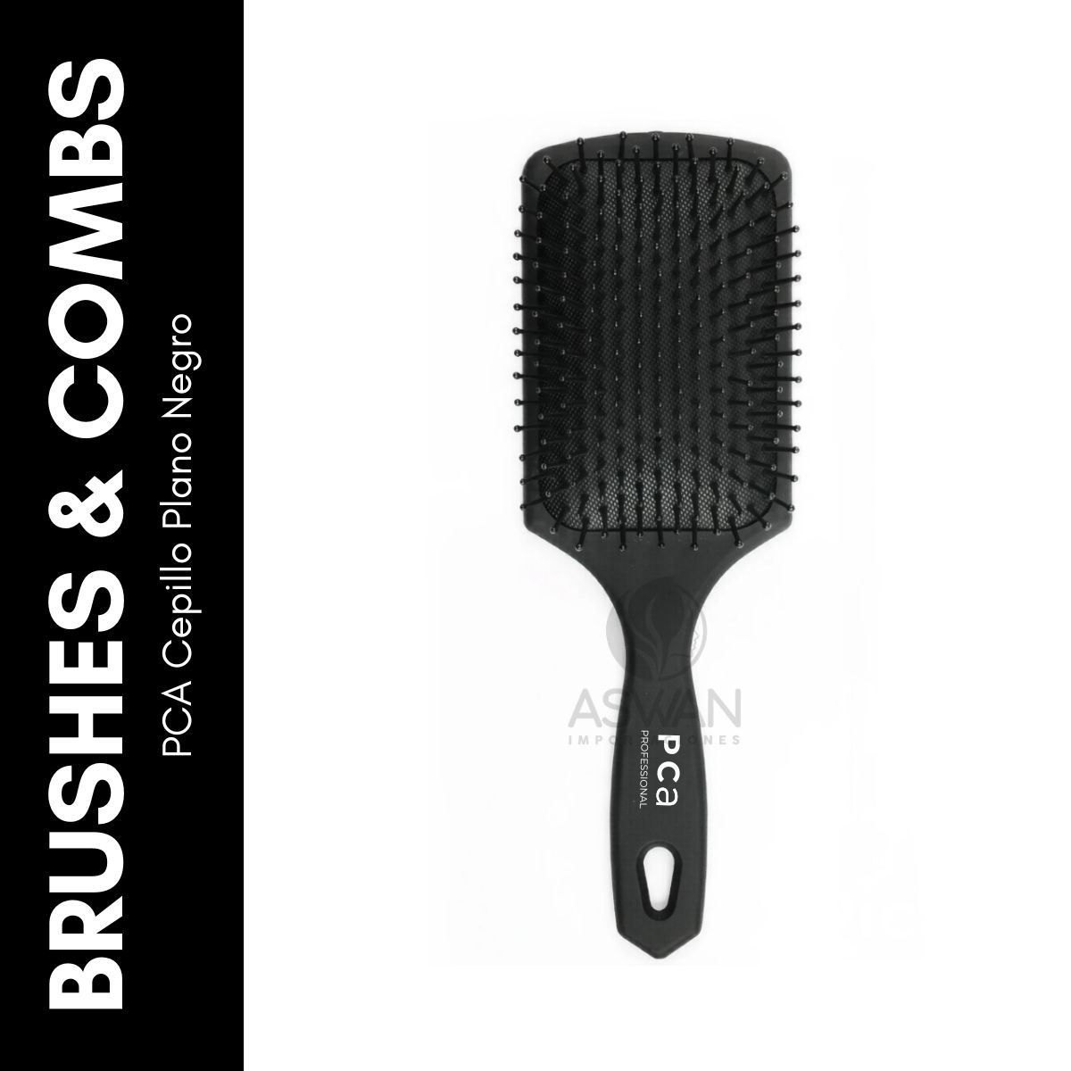 GENERICO - Cepillo Plano Negro - PCA