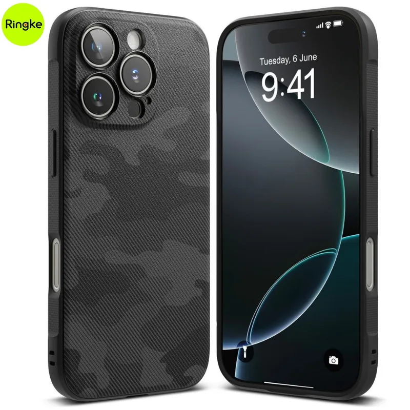 RINGKE - Case Ringke Onyx Camo Black iPhone 16 Pro Max