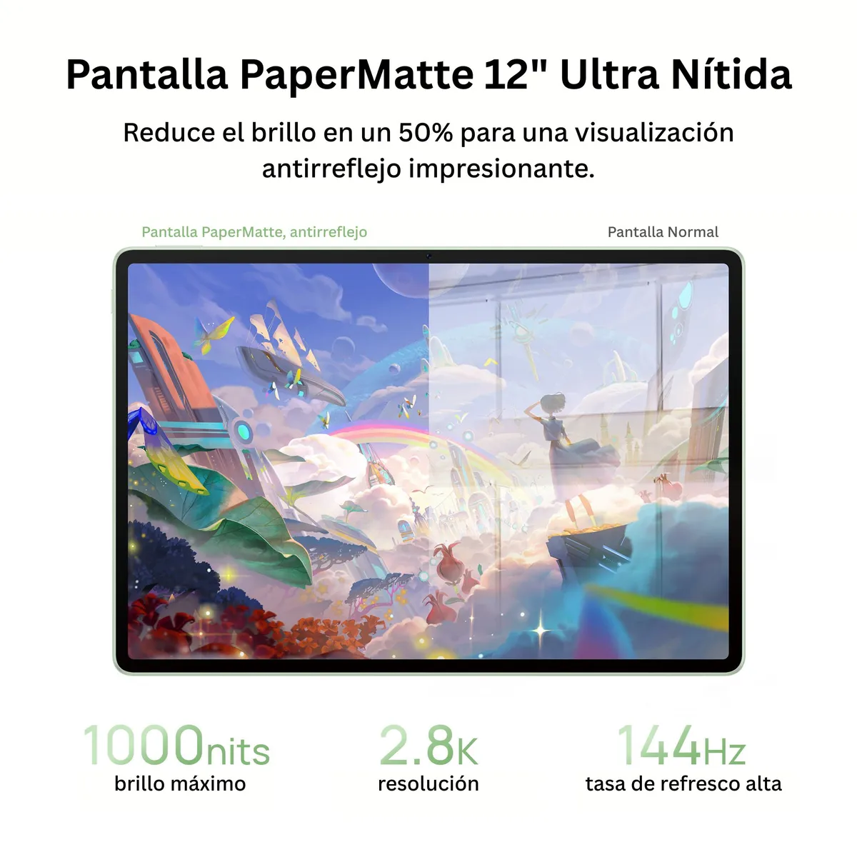 HUAWEI - HUAWEI MatePad 12 X 2025 12+256G Papermatte Verde + Teclado + Lápiz + Mouse