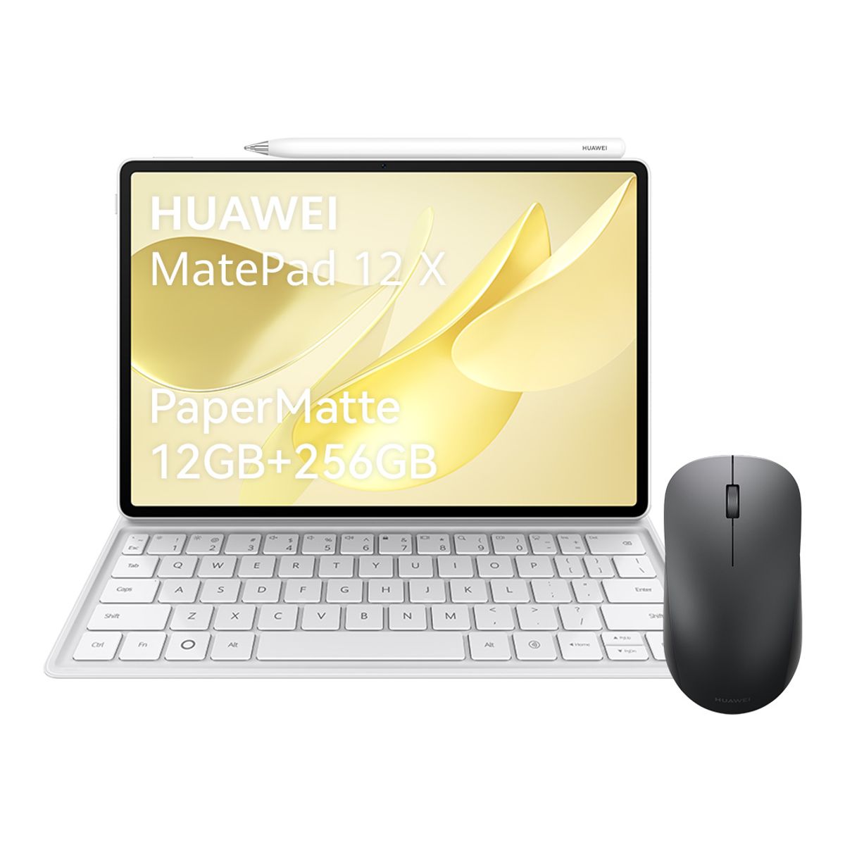 HUAWEI - HUAWEI MatePad 12 X 2025 12+256G Papermatte Blanco + Teclado + Lápiz + Mouse
