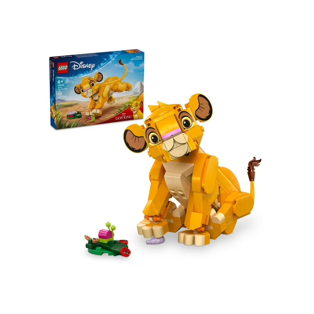 LEGO - LEGO Disney Simba the Lion King Buildable Toy 43243