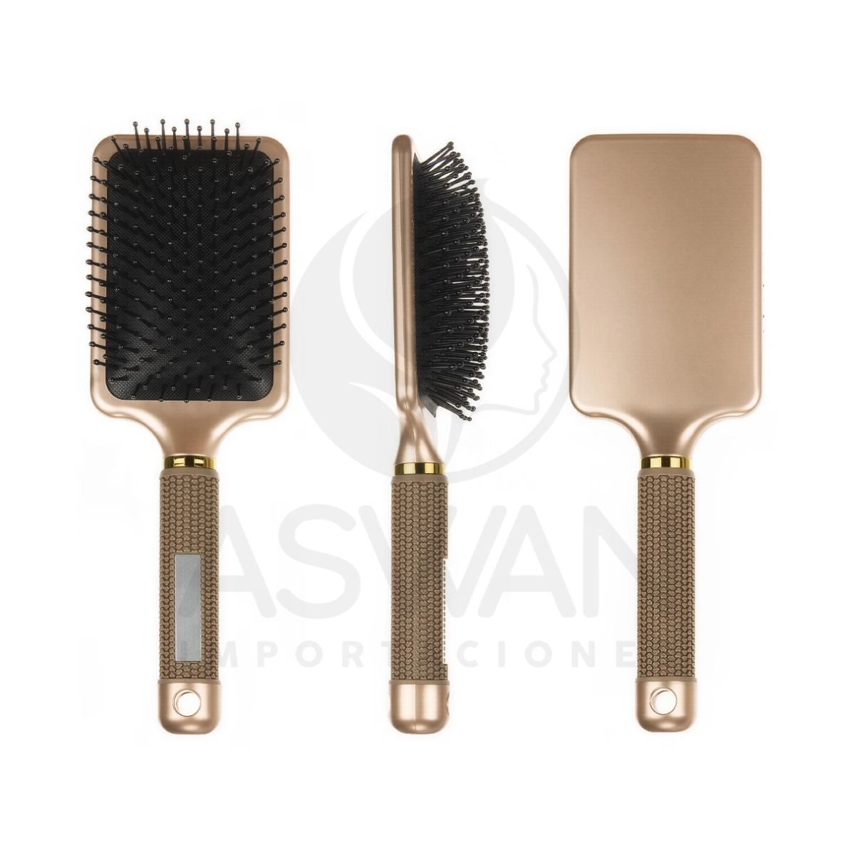 GENERICO - Cepillo Plano Dorado - PCA