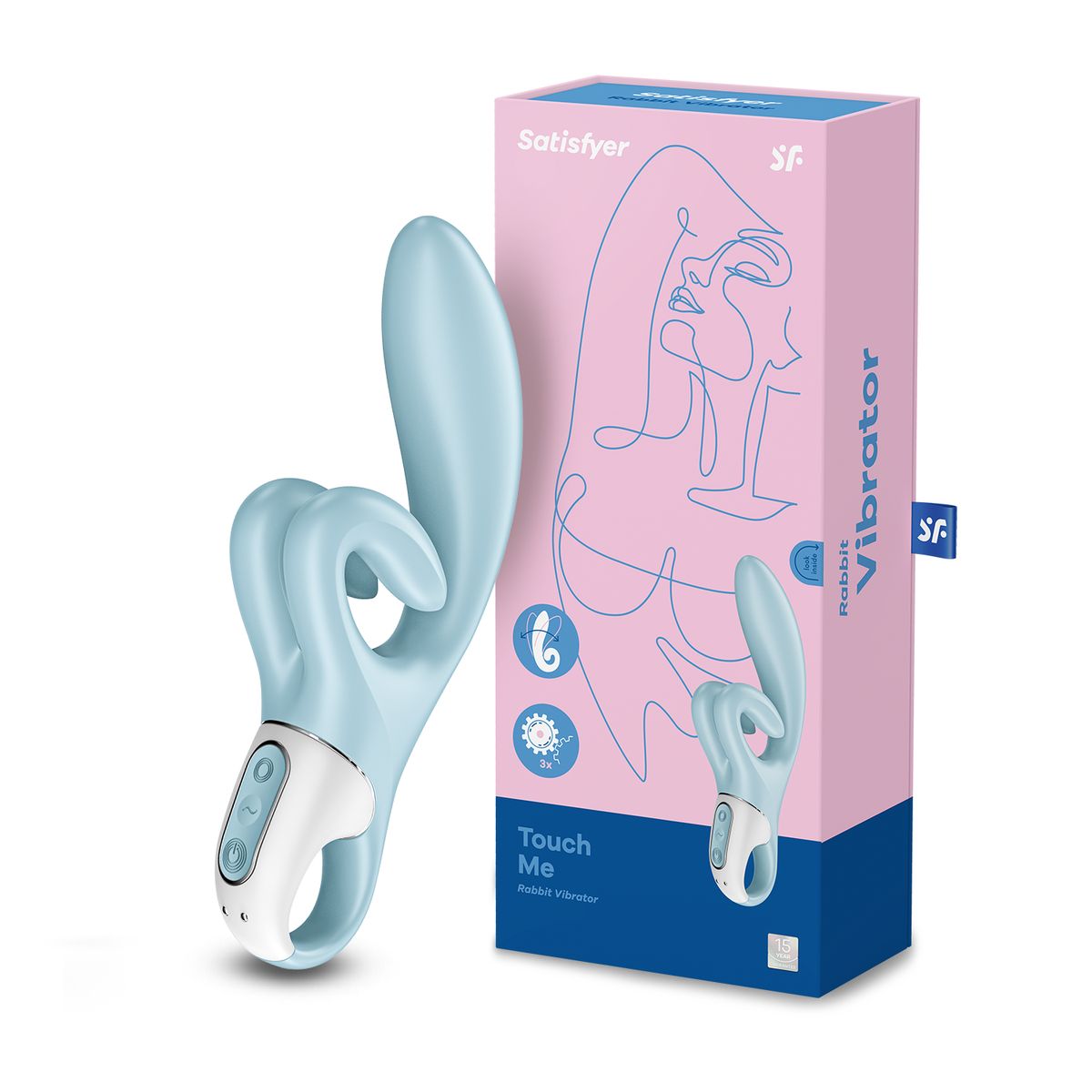 SATISFYER - Satisfyer Touch Me - Vibrador Vaginal Rabbit