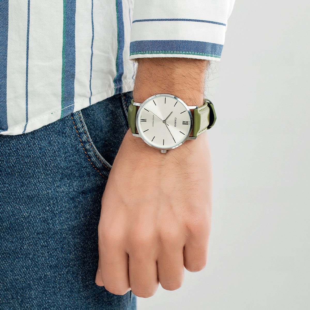 CASIO - Reloj Hombre Casio MTP-VT01L-3B