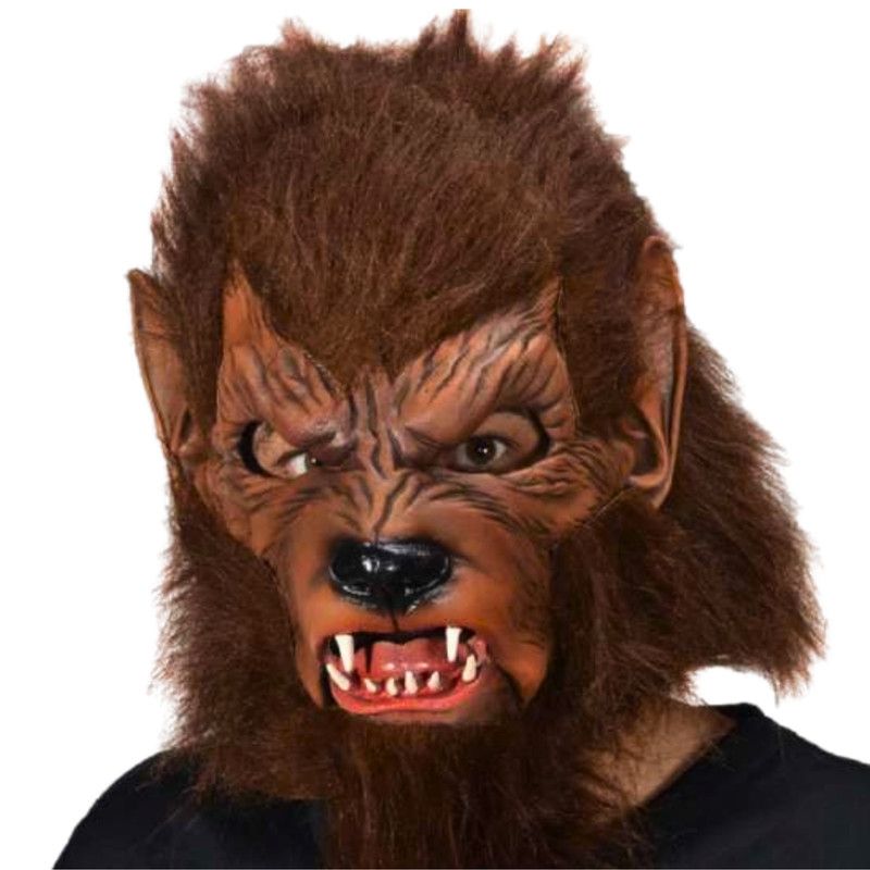 GENERICO - Máscara Hombre Lobo - La Casa de las Bromas