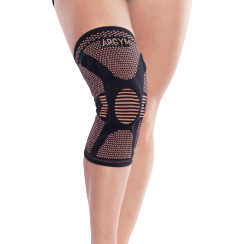 ARGYM - RODILLERA HILO DE COBRE CON GEL MEDIANO