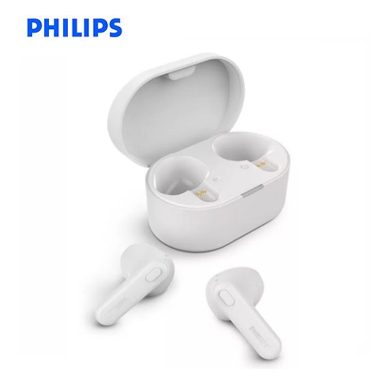 PHILIPS - AUDIFONO CON MICROFONO PHILIPS TAT1138BK BT USB-C BLANCO