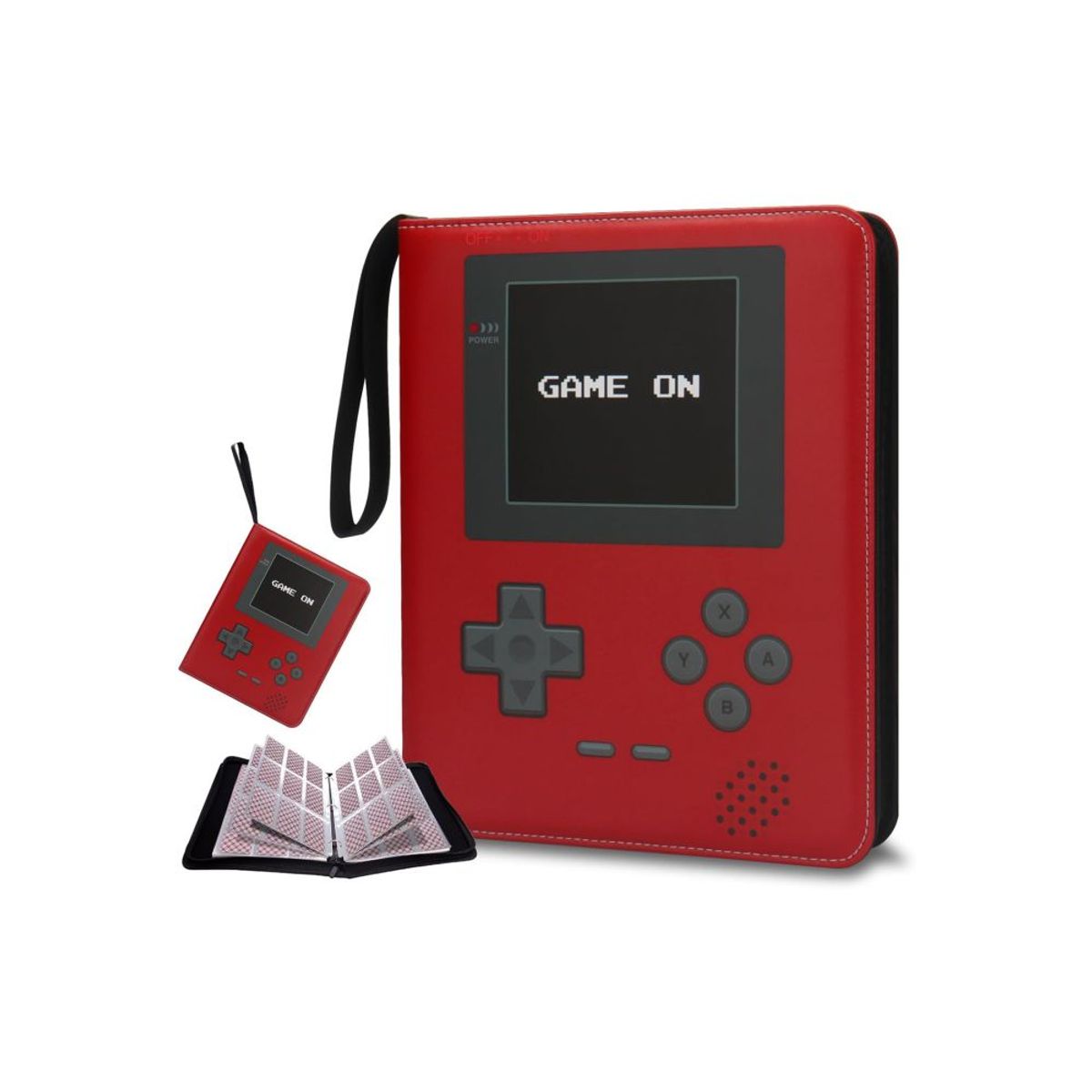 GENERICO - Folder 9 Pocket 900 Cartas Gameboy Red