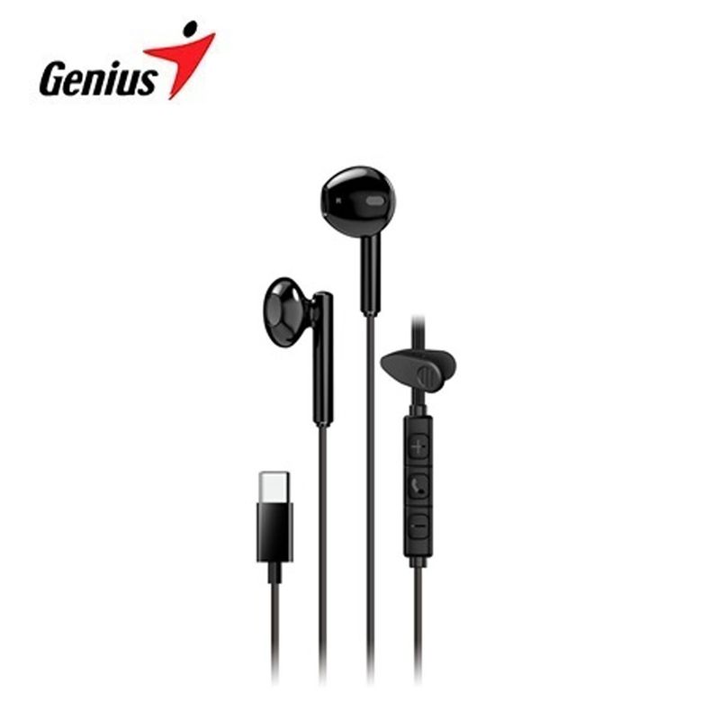 GENIUS - AUDIFONO CON MICROFONO GENIUS HS-M366 USB-C NEGRO