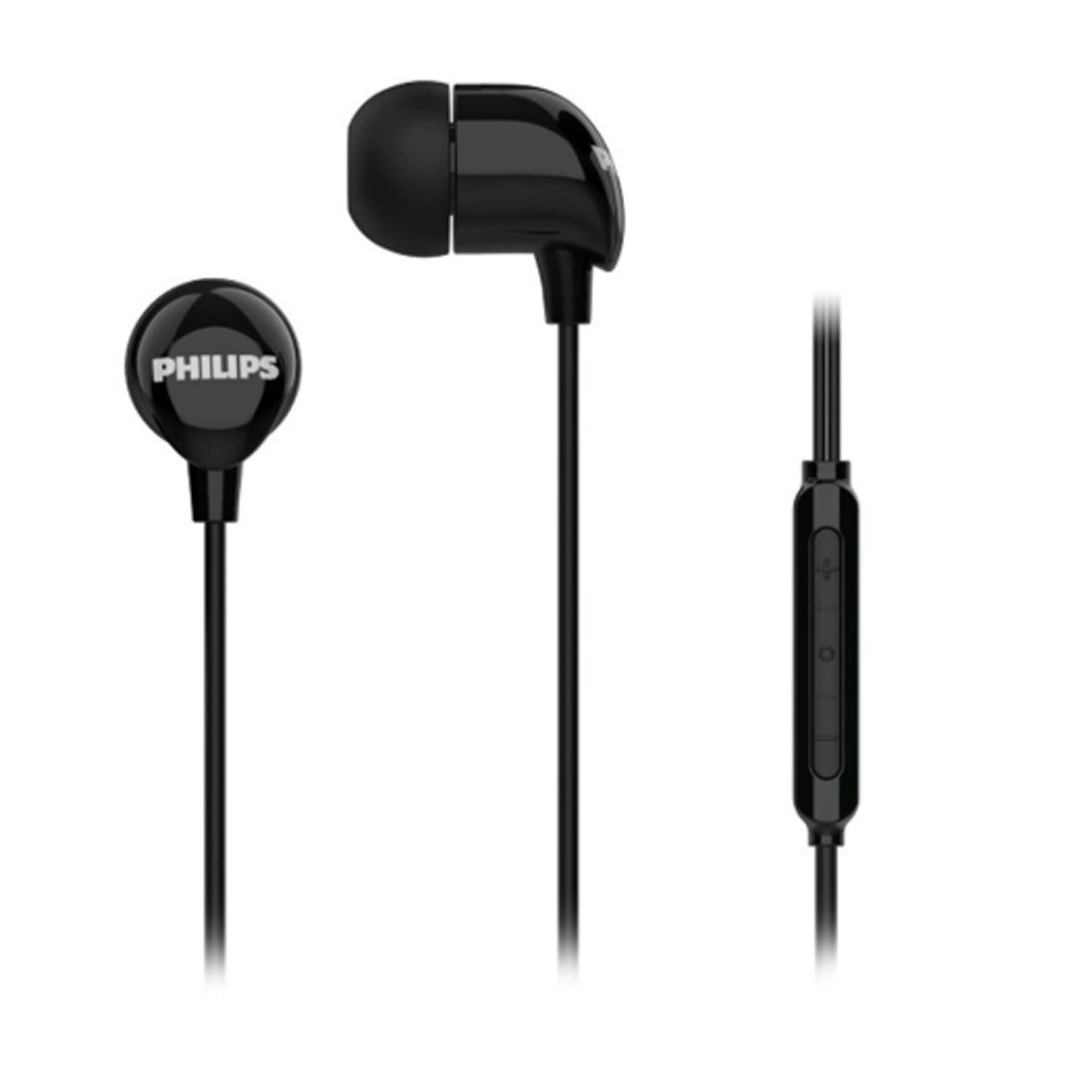 PHILIPS - AUDIFONO CON MICROFONO PHILIPS TAE2146BK USB-C NEGRO