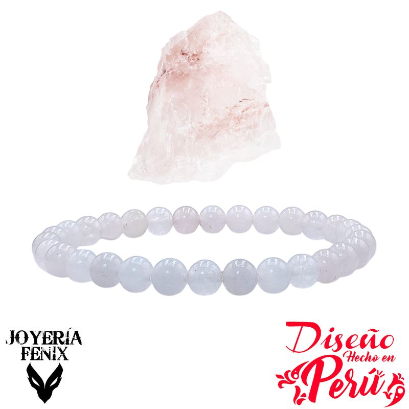 JOYERIA FENIX - Pulsera Piedras Naturales Elástica 6mm - Joyería Fénix