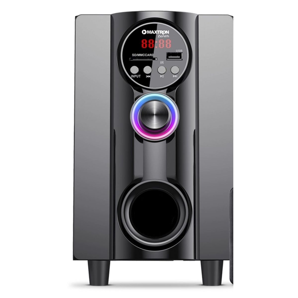 MAXTRON - Parlante 2,1 Maxtron MAX S202 Zenith Subwoofer 4" USB BT AUX