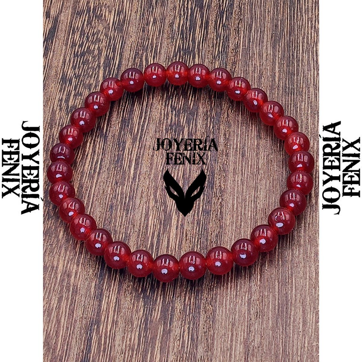 JOYERIA FENIX - Pulsera Piedras Naturales Elástica 6mm - Joyería Fénix