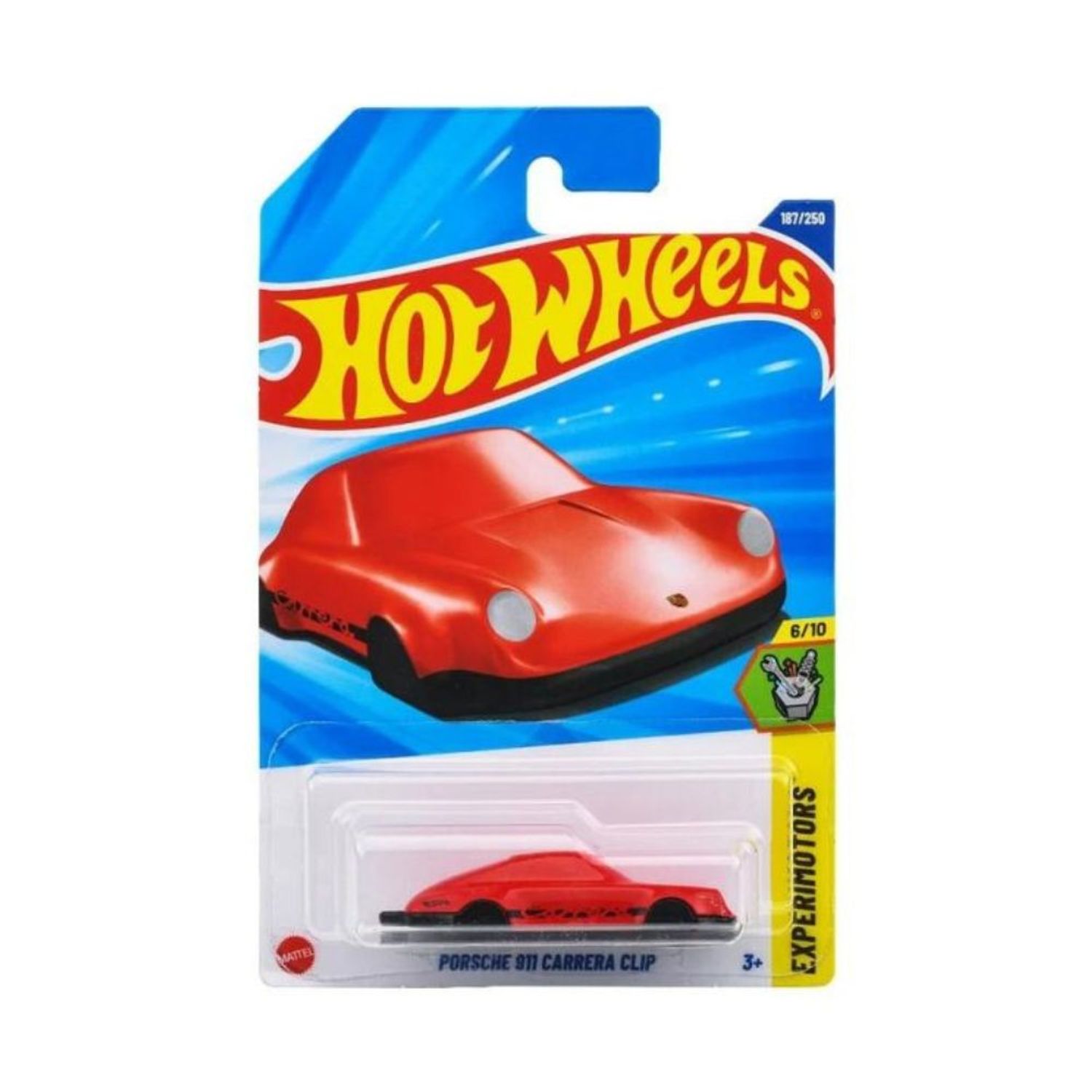 Hot Wheels Porsche 911 Carrera Clip Experimotors HOT WHEELS
