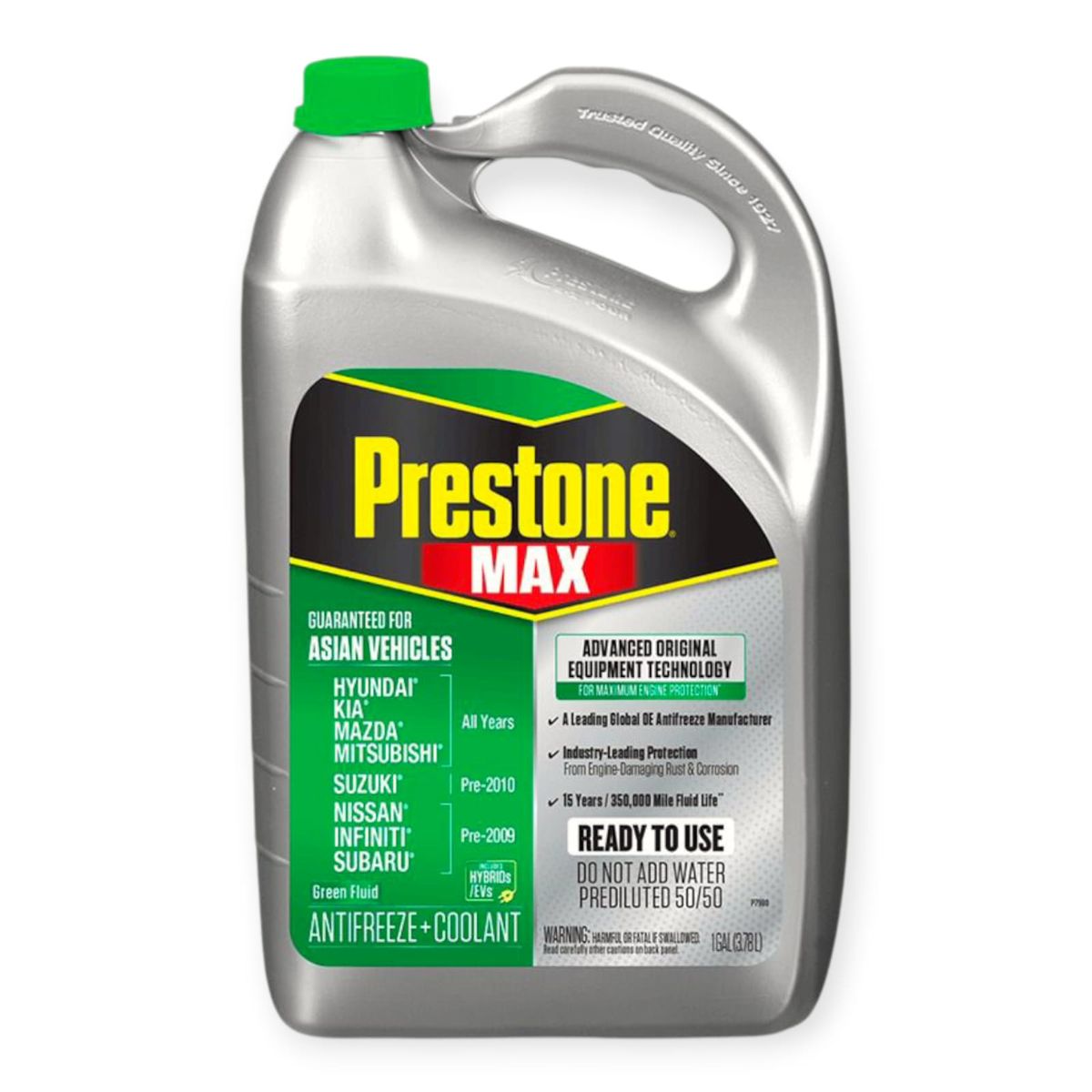 PRESTONE - Refrigerante Anticongelante Asian Cars Prestone Max 50% Verde