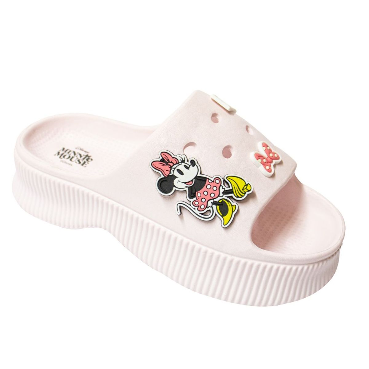 MINNIE - Sandalias Mujer Casual Minnie Mouse Rosado
