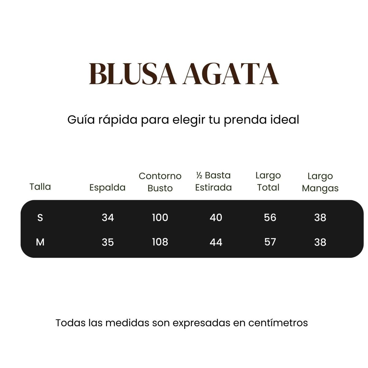 AMARELLY - BLUSA PARA MUJER AGATA