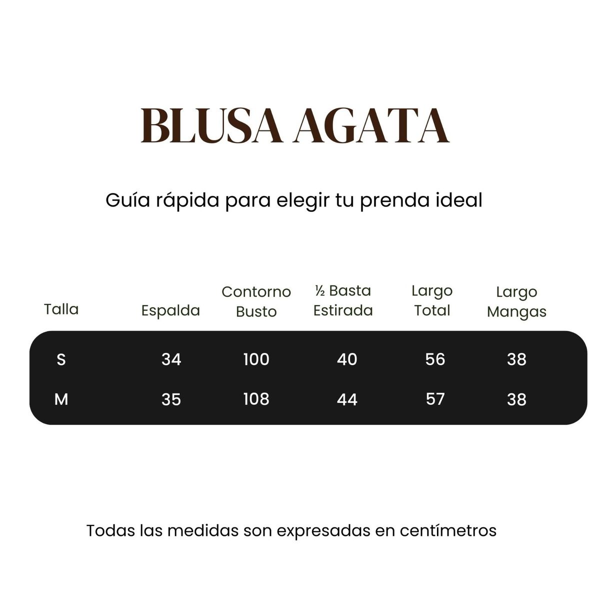 AMARELLY - BLUSA PARA MUJER AGATA