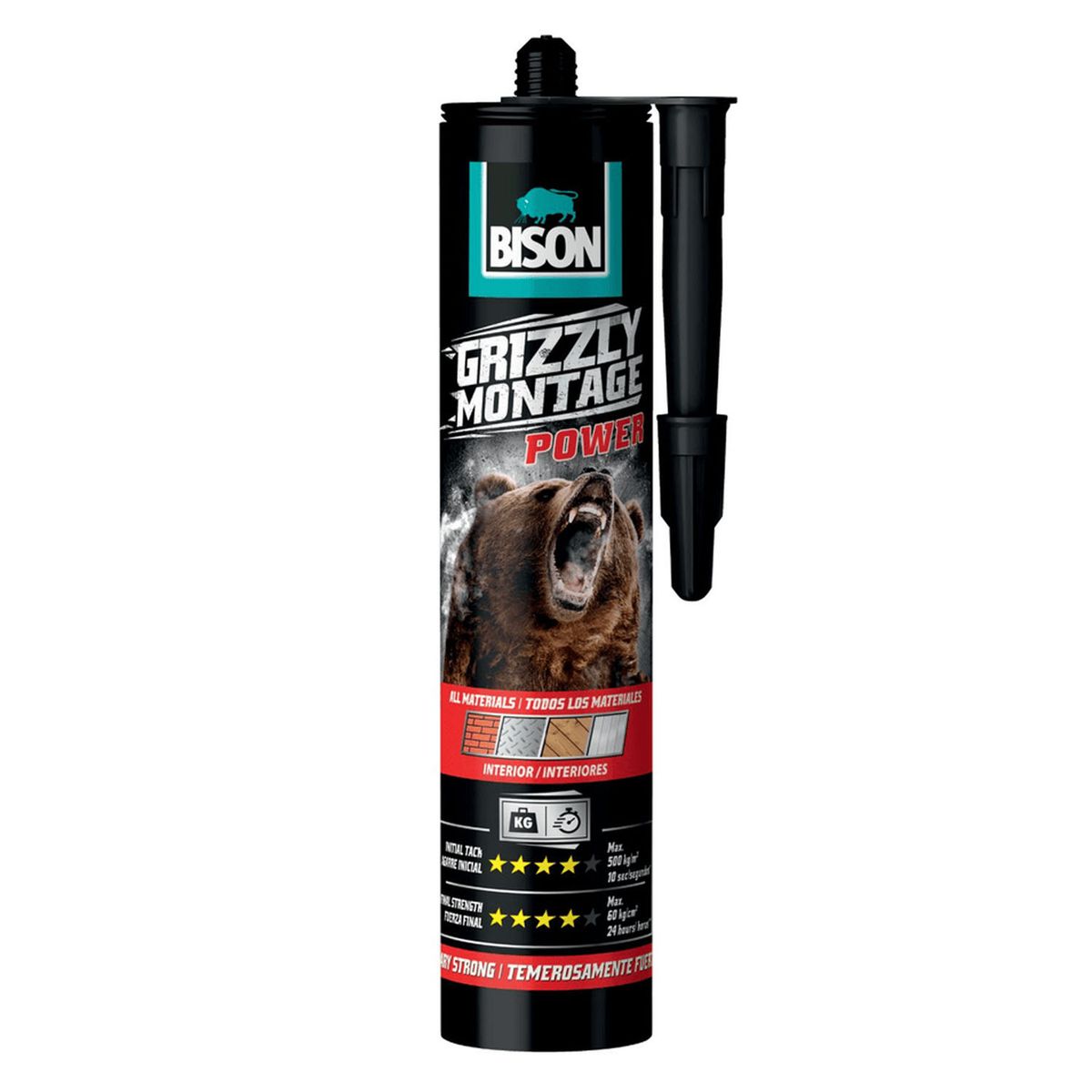 BISON - BISON GRIZZLY MONTAGE POWER WH CQ 370G*12