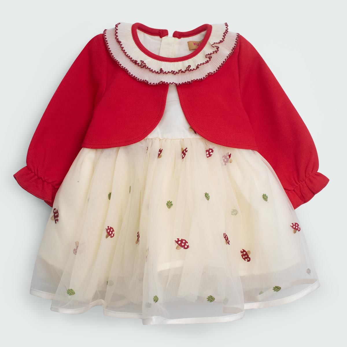 KUKULI - VESTIDO MARIANA CON CARTERA NIÑA M1595