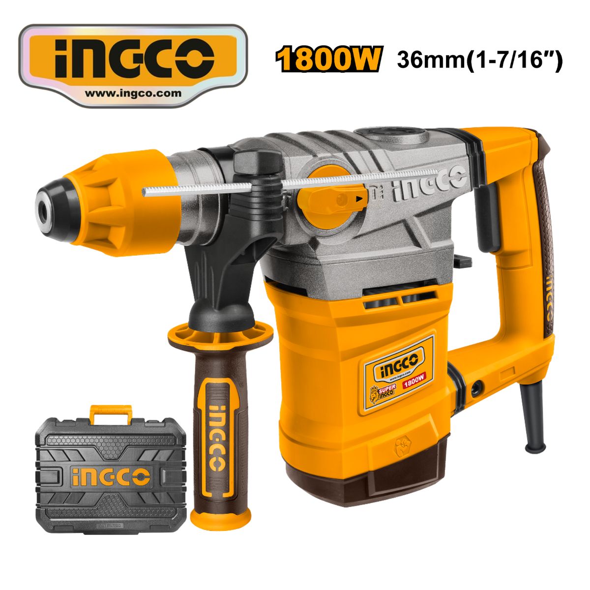 INGCO TOOLS - RH18008 ROTOMARTILLO 1800W